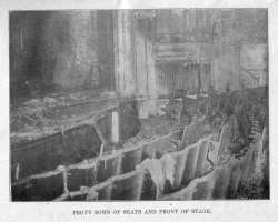 The fire caused the death of 602 people. And the fact that the emergency exits were left shut and no one came to open them in the panic-stricken atmos